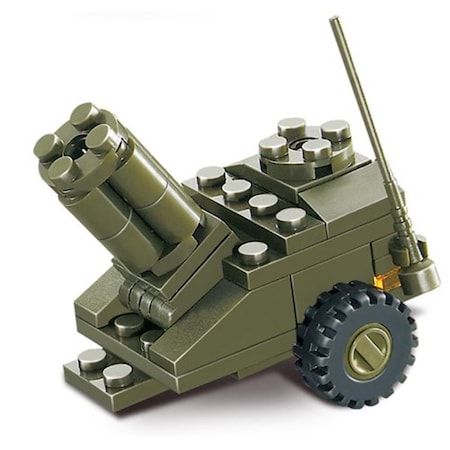 Sluban Land Forces Army Munitions Depot Building Brick Kit 93 pcs 295